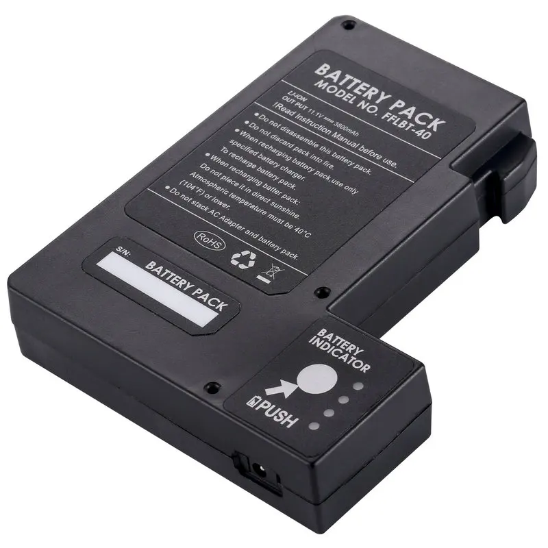 Original FFLBT-40 battery for IFS-15M/15H IFS-55 View4S V4M V12M fusion splicer Replacement li-ion battery pack 3800mAh