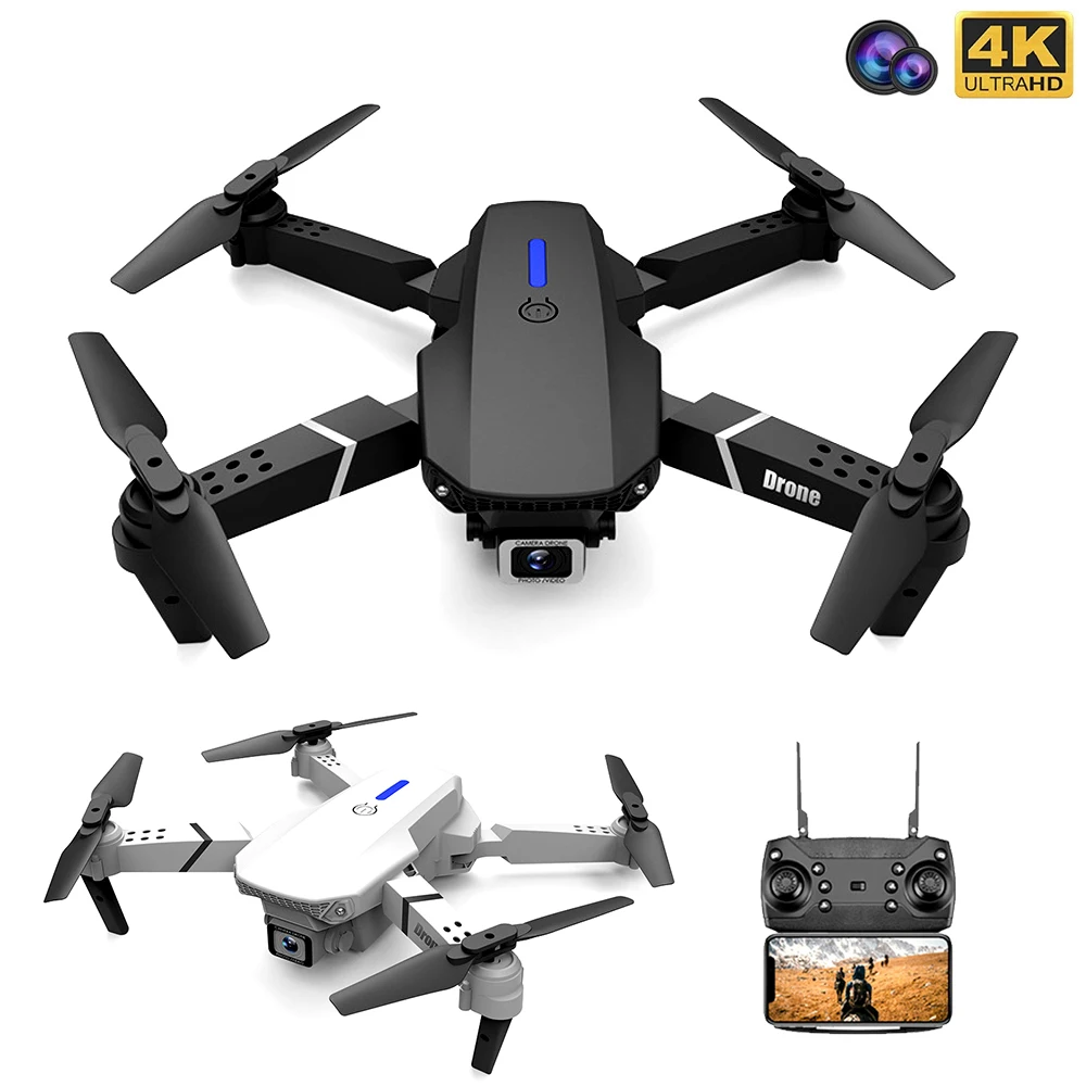 Vouw Fpv Drone Quadcopter Met Camera Dron Professionele 4K Drone Hoogte Hold Drone 4K Dual Camera Drones Quadrocopter speelgoed|RC Helikopters| - AliExpress