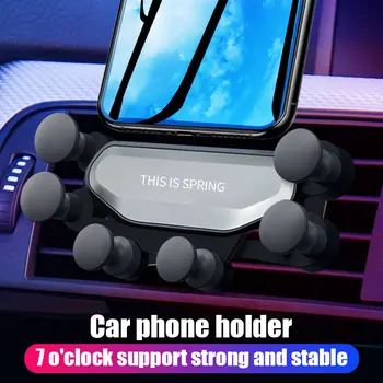 

Gravity Car Phone Holder Car Phone Holder Mobile Phone Bracket Car Phone Support Car Smartphone Support Seven Points Support