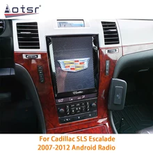 Autoradio multimédia PX6, Android 10.0, 6 go/128 go, Navigation GPS, Carplay, écran tactile, DSP, pour voiture Cadillac Escalade (2007 – 2012) 