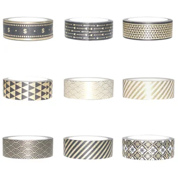 

10Pc Decorative Washi Tape Set Adhesive Tape DIY Scrapbooking Paper Photo Album Masking Tape