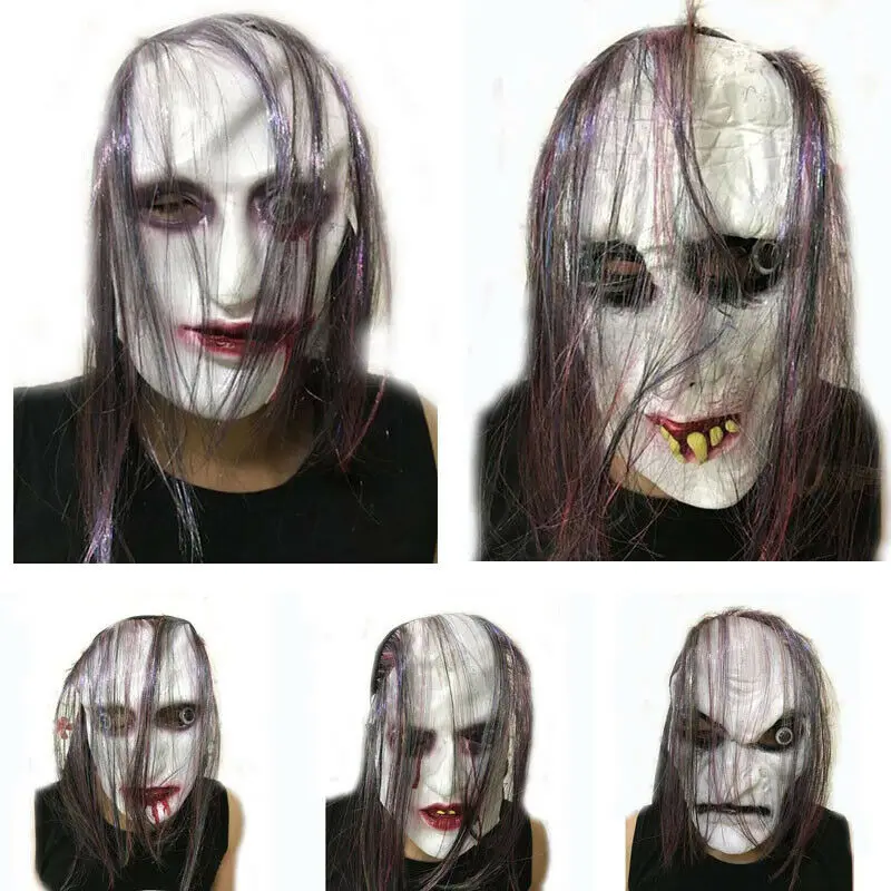 

Horror Mask Fancy Dress Halloween Scary Mens Ladies Womens Adults Costume Masks