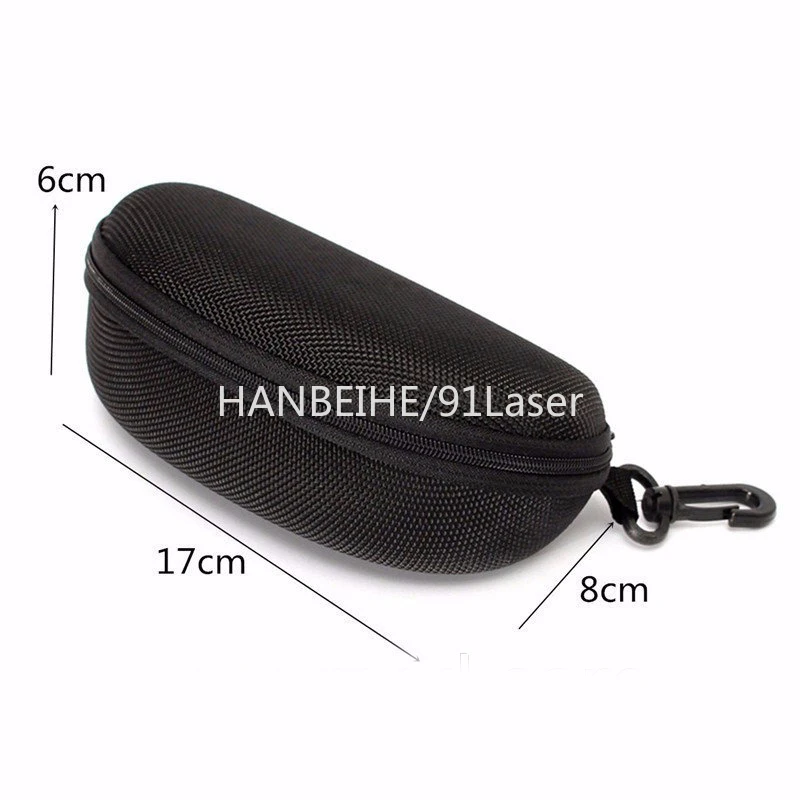 Лазерные защитные очки для 190-450nm& 800-1700nm O.D 4+ CE High VLT с черным мешком и чистящей тканью