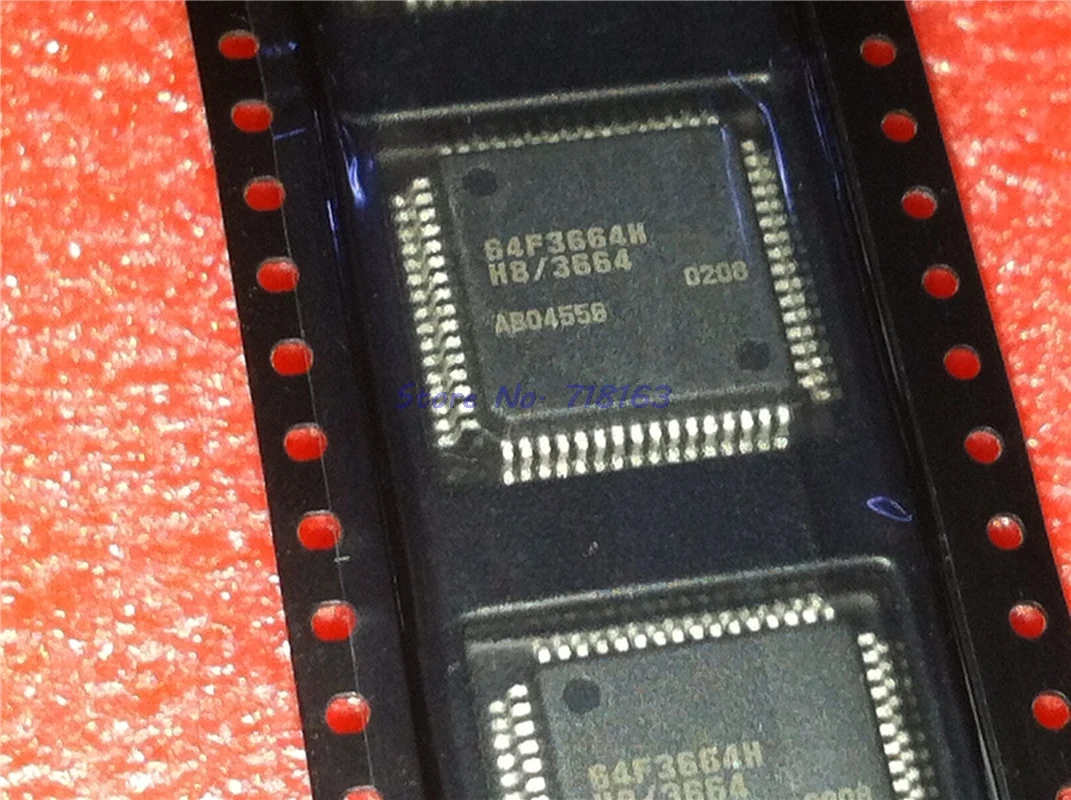 

5pcs/lot HD64F3664H HD64F3664 QFP-64