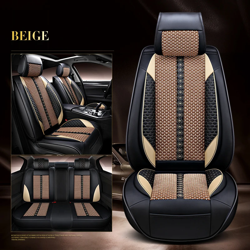 

Universal car seat cover for ford mondeo mk4 focus mk1 focus 2 3 fiesta mk7 figo ranger edge fusion 2015 kuga car accessories