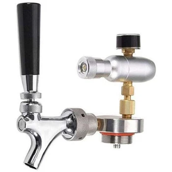 

Fashion-Beer Dispenser Manual Brewing Craft Home Soft Drink Party Stainless Steel Tool Kitchen Faucet Pressurized Bar Accessorie