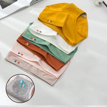 

Pure Cotton Graphene Seamless Panties Women 2021 New Mid-Waist Breathable Solid Color Underwear Girls Cotton Briefs Plus Size