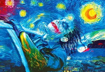 

Acrylic paint brush canvas Abstract clown diy oil painting by numbers pickup paint by numbers for kids adults for home decor