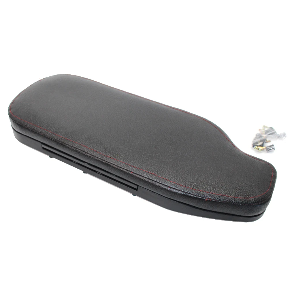 

Replacement for 2013-2018 BRZ for Toyota 86 Leather Arm Rest Latch Cover Center Console Storage Box Lid