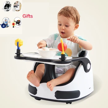 

2020 New Product Plastic portable Booster Seat Baby dining chair Toodle Seat Kids Table Baby Scooter with Selt Belt