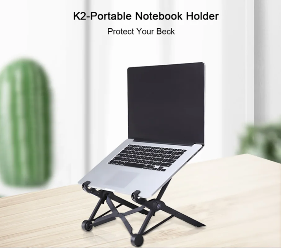 

8 Height Adjustable Setting Laptop Notebook Macbook Stand Mount Holder Portable Tray Laptop Lazy Table Stand