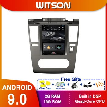 

WITSON Android 9.0 vertical screen Car Multimedia tesla GPS NAVIGATION Radio player for Nissan TIIDA