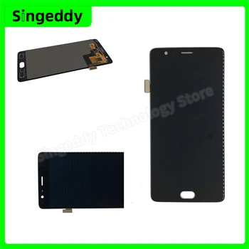 

Black 5.5'' Touch Screen Digitizer Assembly LCD Complete Display For One plus 3 One plus 3T 1+3 1+3T Oneplus 3/3T three A3000