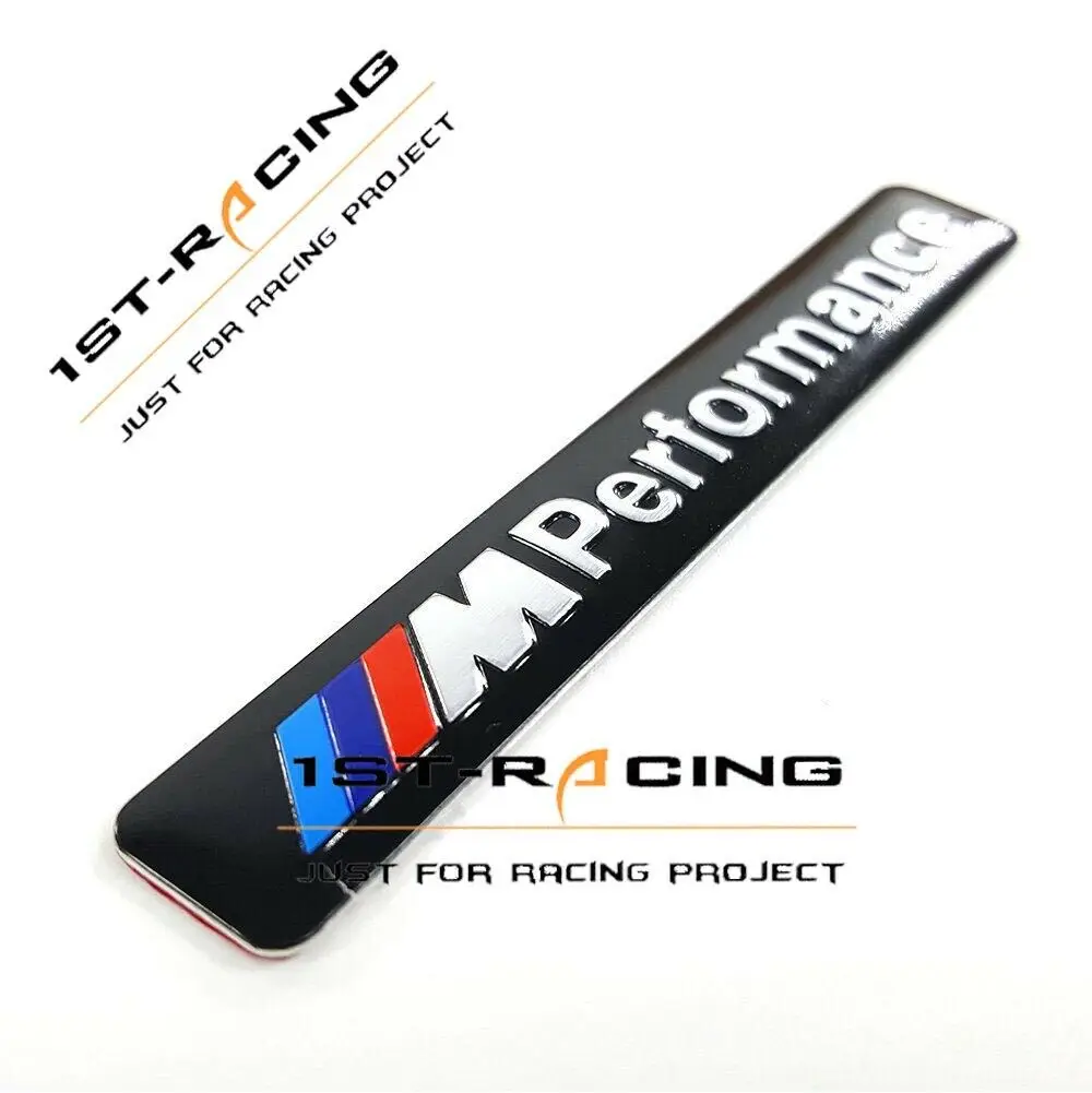 3d M Performance Sport Logo For Bmw M Series Car Sticker Emblem Badge Decal 1pc Aliexpress