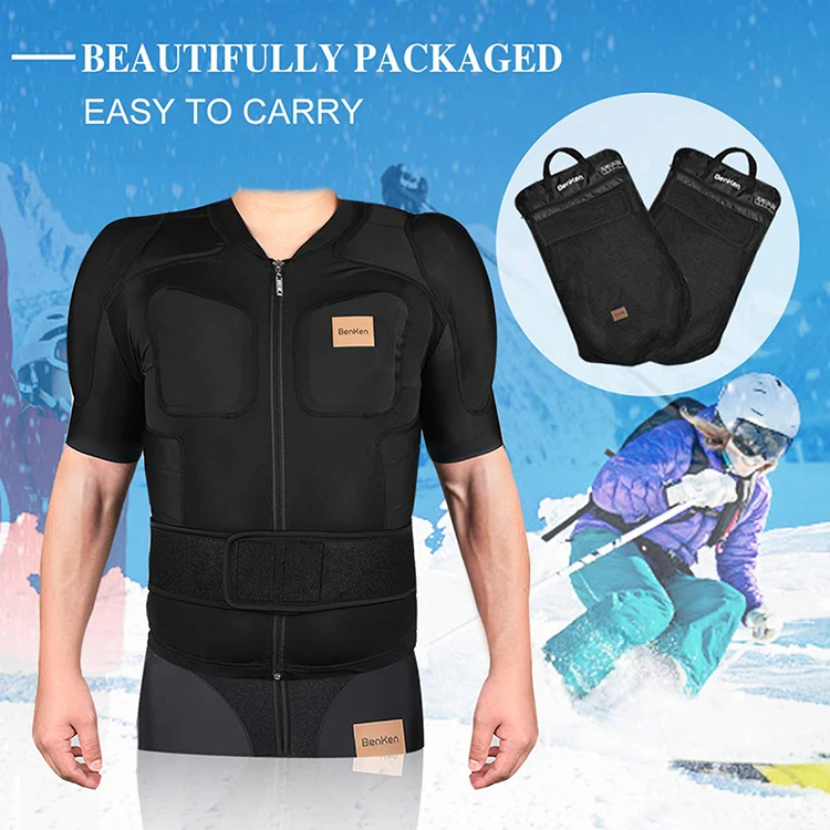 Benken ultra leve equipamento de proteção esqui