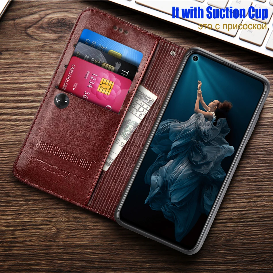 Leather Wallet Case Leather Case Phone Case Leather Phone Case For Huawei Honor 20 Pro