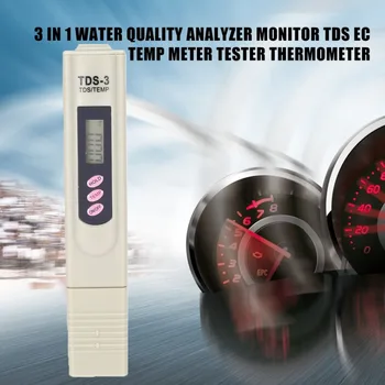 

TDS Meter Tester Portable Pen Digital 9999pm High Accurate Filter Measuring Water Purity Quality Monitor Detector