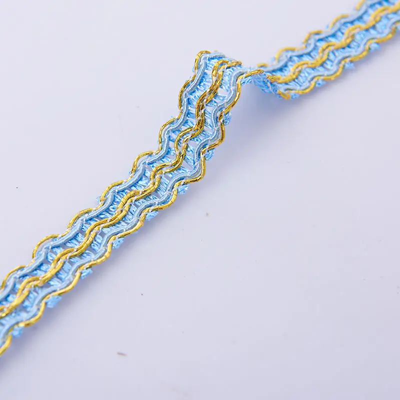 12Yards Lace Ribbon Curtain Lamp Sofa Pillow Edge Tapestry Braid Trim Fringe 1.2CM Wide DIY Accessories For Sewing | Дом и сад