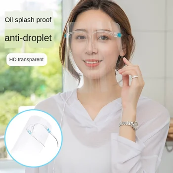 

Kitchen Cooking Oil Fume and Oil Splash Mask, Lady Full Face Protection Mask, Cooking Facial Mask Artifact Kitchen Gadgets