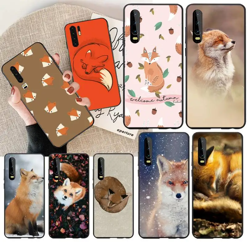 NBDRUICAI fox is Sleep DIY Роскошный чехол для телефона Huawei Honor 20 10 9 8 8x 8c 9x 7c 7a Lite view pro |