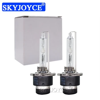 

SKYJOYCE 2PCS 12V 35W D2S HID Xenon Lamp Metal Claw D4S 55W Car Headlight Bulb 4300K 5000K 6000K 8000K D2 D4 Auto Light Bulbs