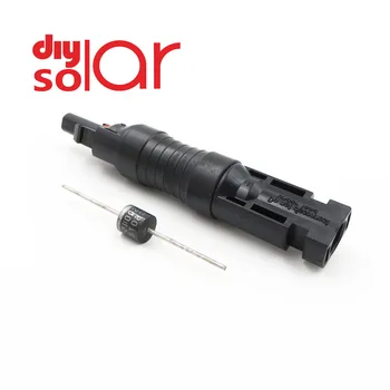 

30A 20A 15A 10A IP68 Waterproof Diodes Diode PV Connector Use for solar cell panel Module Parallel Connection protection amps