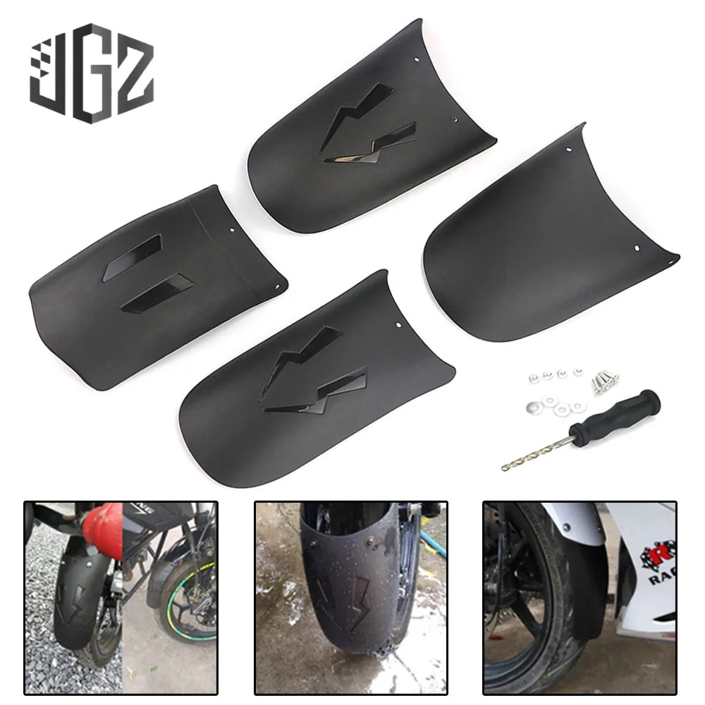 Baosity Motorcycle Extender Front Mudguard Extension CRF1000L Black 