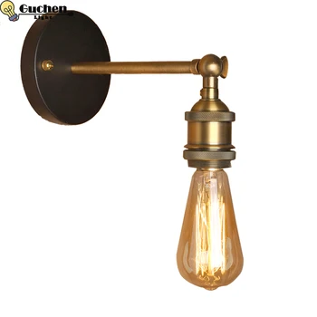 

Industrial copper iron Wall lamp Vintage Retro lights loft bedside Bedroom kitchen home Adjustable Aisle Villa Hote office light
