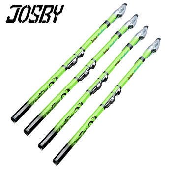 

JOSBY Carbon Fiber Telescopic Rock Fishing Rod Spinning Carp Pesca pole Portable travel ultralight 3.6M 4.5M 5.4M 6.3M 2020 NEW