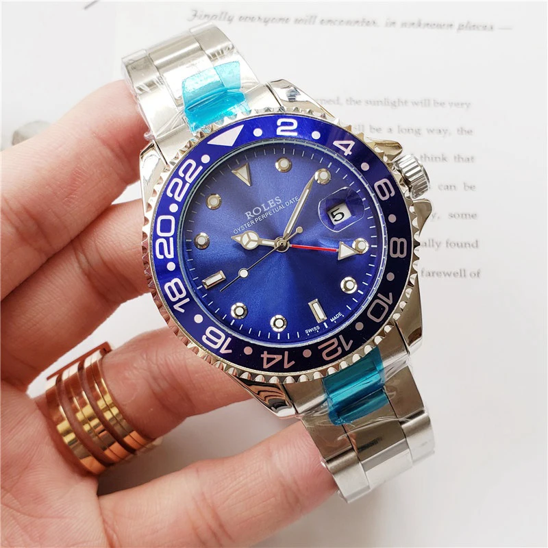 

Hot Sale Automatic Fashion Movement Watch Men Transparent Dial strap Band male luxury watches mechanical Business Wristwatch