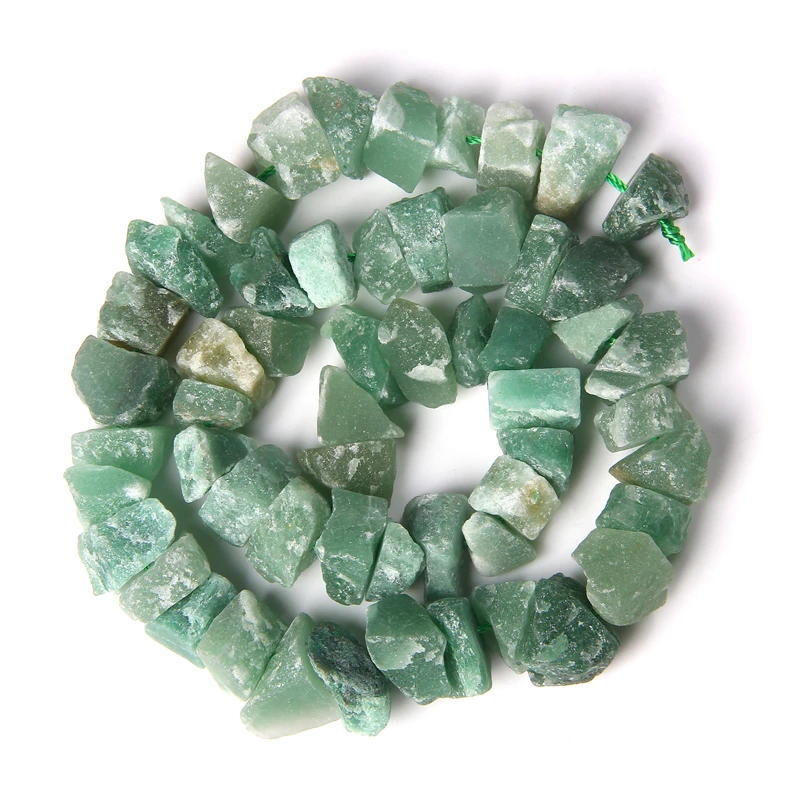 10 13Mm Tự Nhiên Aventurine Xanh Hạt Nguyên Khoáng Chất Cốm Hạt Trang Sức Làm Dây Làm Vòng Tay Bông Tai Phụ Kiện|Beads| - AliExpress