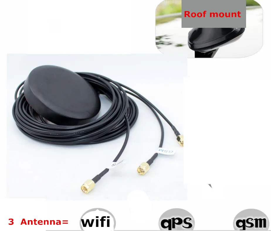 Универсальная автомобильная сменная антенна на крышу автомобиля Wi-Fi GPS GSM
