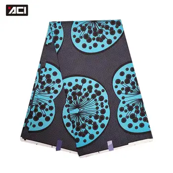 

ACI Veritable Wax African Ankara Fabrics 6 Yards/Piece Tissu Africain Veritable Wax African Ankara Fabrics Nigeria Wax For Girl