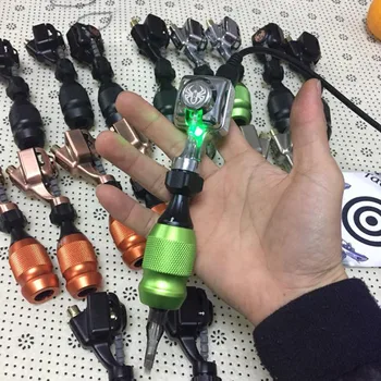 

1pc RCA Rotary Tattoo Machine Electric Faulhaber Motor Tattoo Machine With 2pcs Cartridges Grips Electric Machine Tattoo