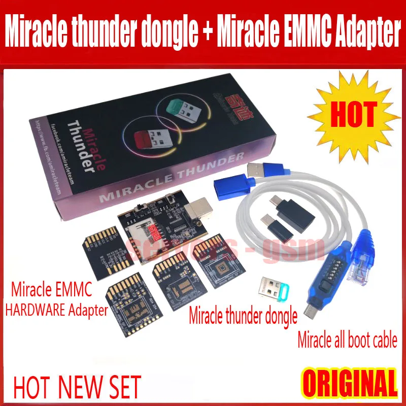MIRACLE DONGLE+ MIRACLE EMMC 小板