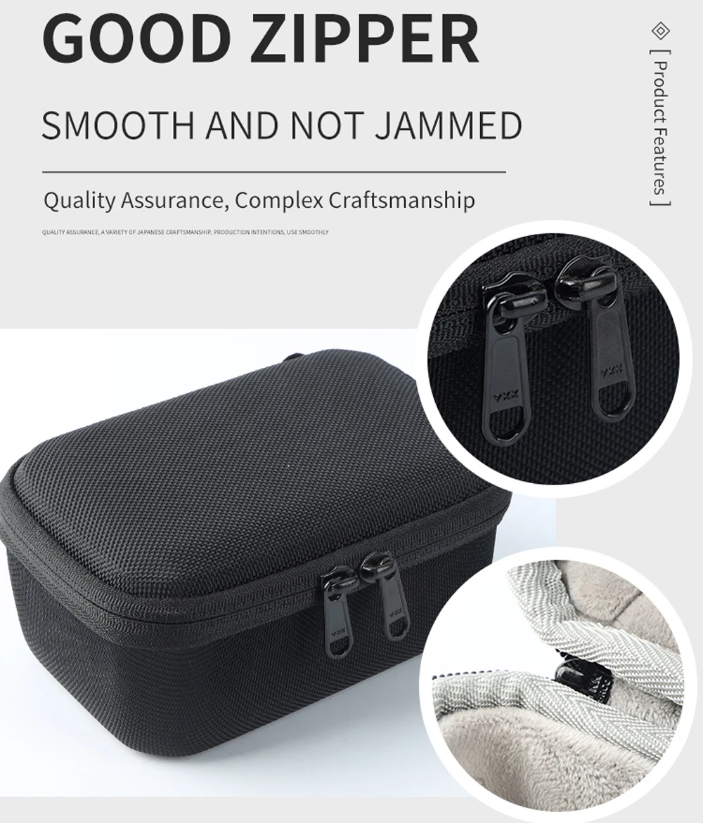 Music Player Case Portable Storage Box Carrying Case For QULOOS QA361 HiFi MP3 Player For Sony M7 M9 Z1R Earphone Headphone storage box carrying case