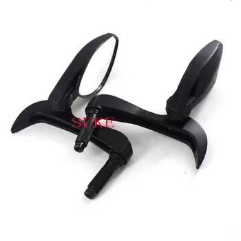 

Motorcycle Hand Handguard Protection Brake Clutch Lever Pair Side Rear View Mirrors For MV Agusta RIVALE Rivale 800 2014-2016