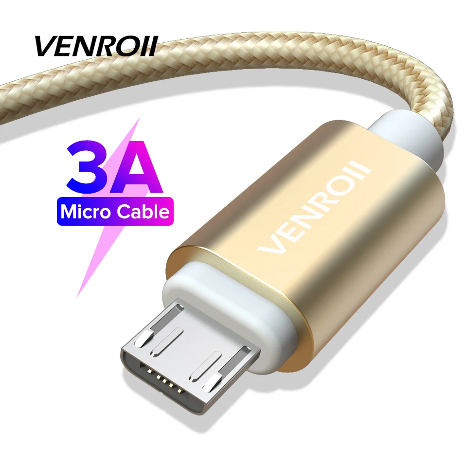 1m Micro USB Cable Smartphone Android Fast Charge Data Cables for Xiaomi Redmi Note 5 plus 4x for Honor 8X for Samsung Galaxy S7