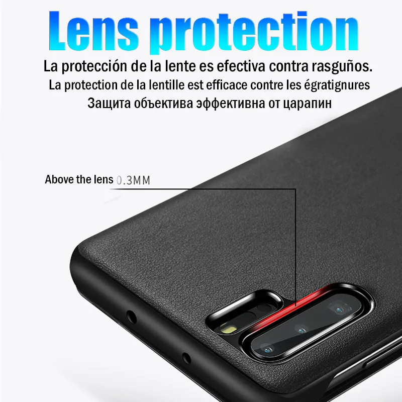 Роскошные Clear View Флип раскладный кожаный чехол для samsung A10 A20 A30 A40 A60 A70 A50 крышка samsung Note 8 9 10 Pro S8 S9 S10 плюс S10e