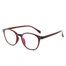 Новинка TR90 Blu-Ray очки для чтения модная круглая оправа ультра светильник HD очки для чтения повседневные дикие путешествия Основные очки для чтения