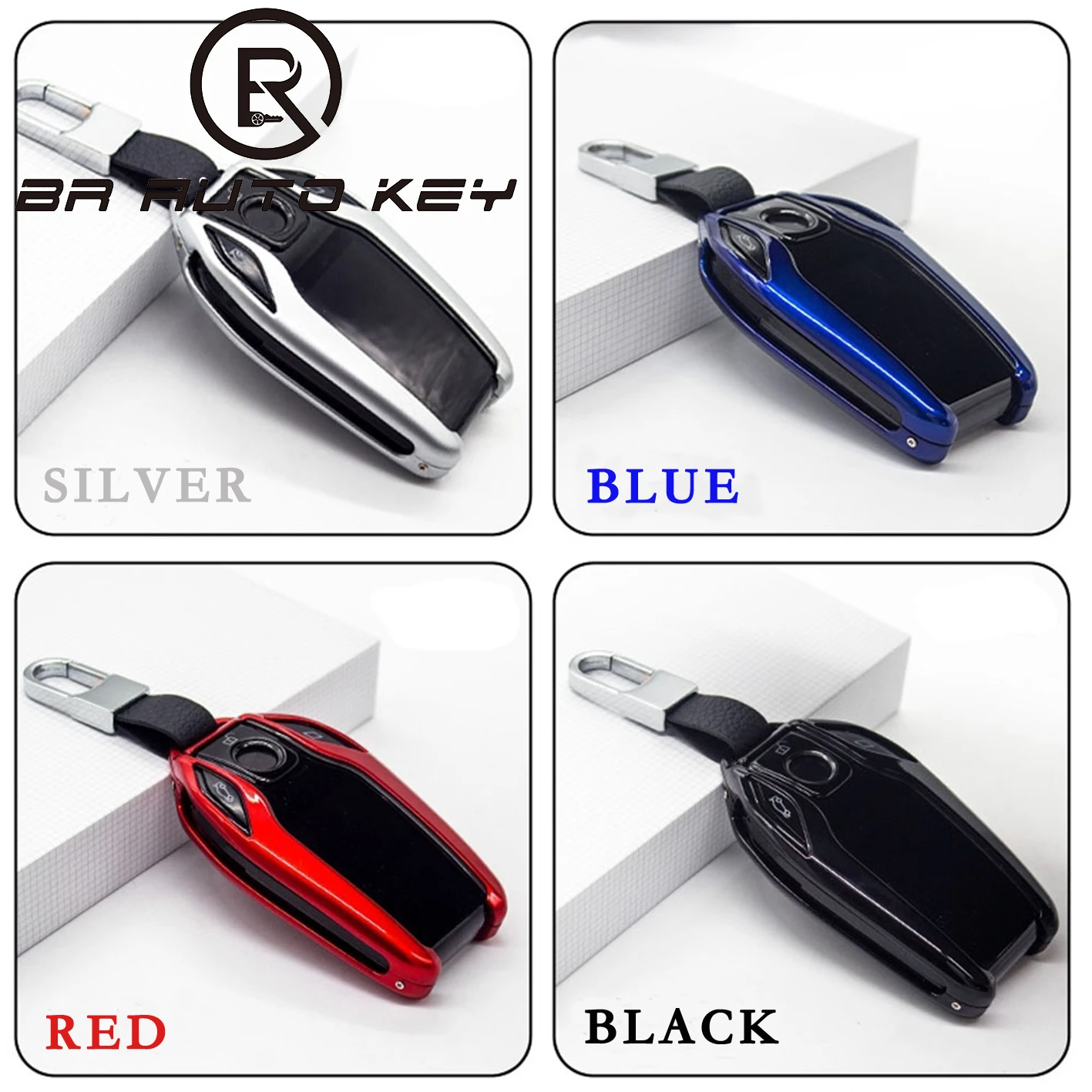 LCD Screen Car Key Cover CF400 CF500 Special Key Case Key Chain Car Key