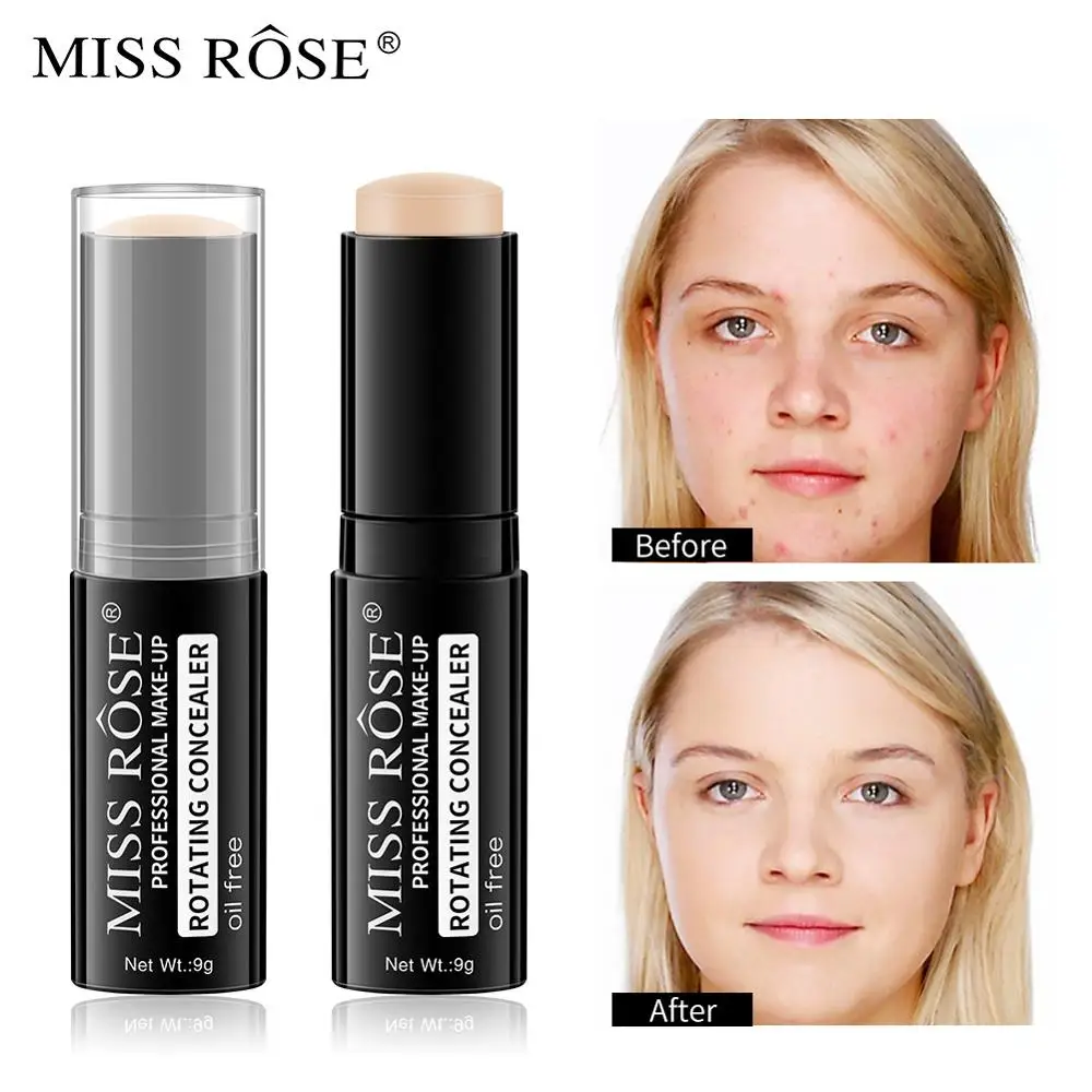 

Face Concealer Stick Makeup Foundation Full Cover Contour Face Concealer Base Primer Moisturizer Hide Blemish Bronzer Cosmetics