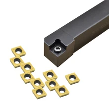 Couteau à tournant en carbure, porte-outil de tournage, CCMT09T304 UE6020, porte-outil CNC, sclcr12h09 SCLCR1616H09 sclcr20k09