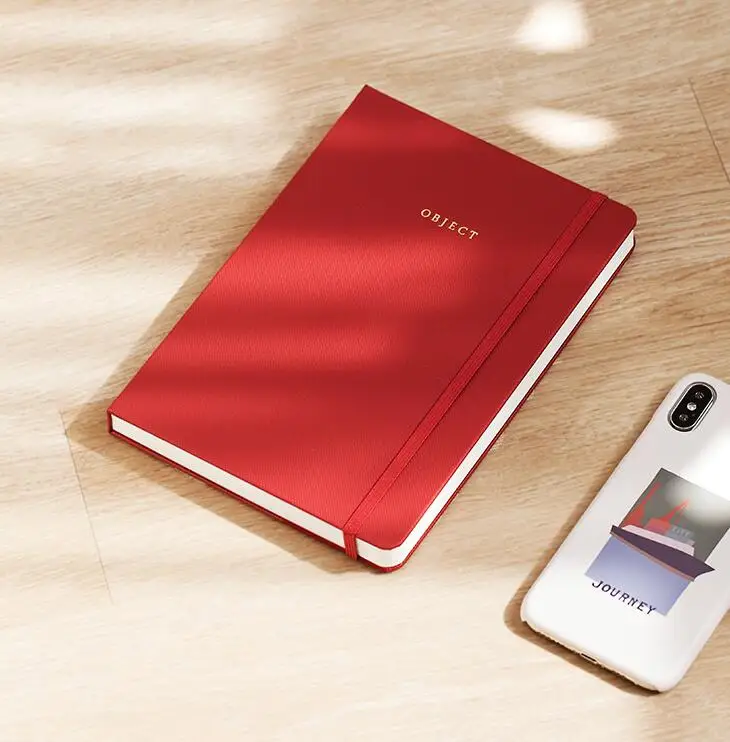 

2020 Object Diary L Size Portable Band Notebook Hardcover A5 Agenda Weekly Plan Scheduler 224P
