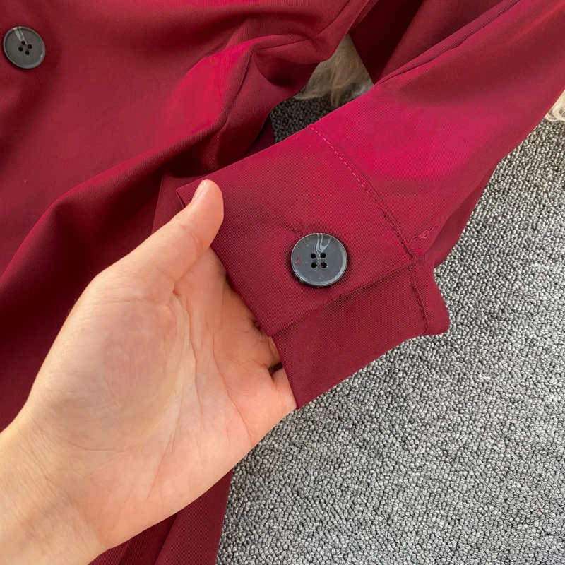 Amolapha женское однотонное платье Vestidos с коротким рукавом однобортное элегантное женское Повседневное платье для работы