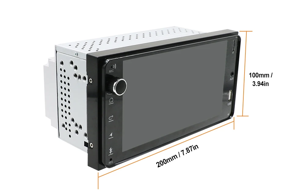 Автомобильный мультимедийный плеер 2 din Android 10 GPS Wi Fi BT для Toyota Hilux VIOS Old Camry Prado RAV4 2003