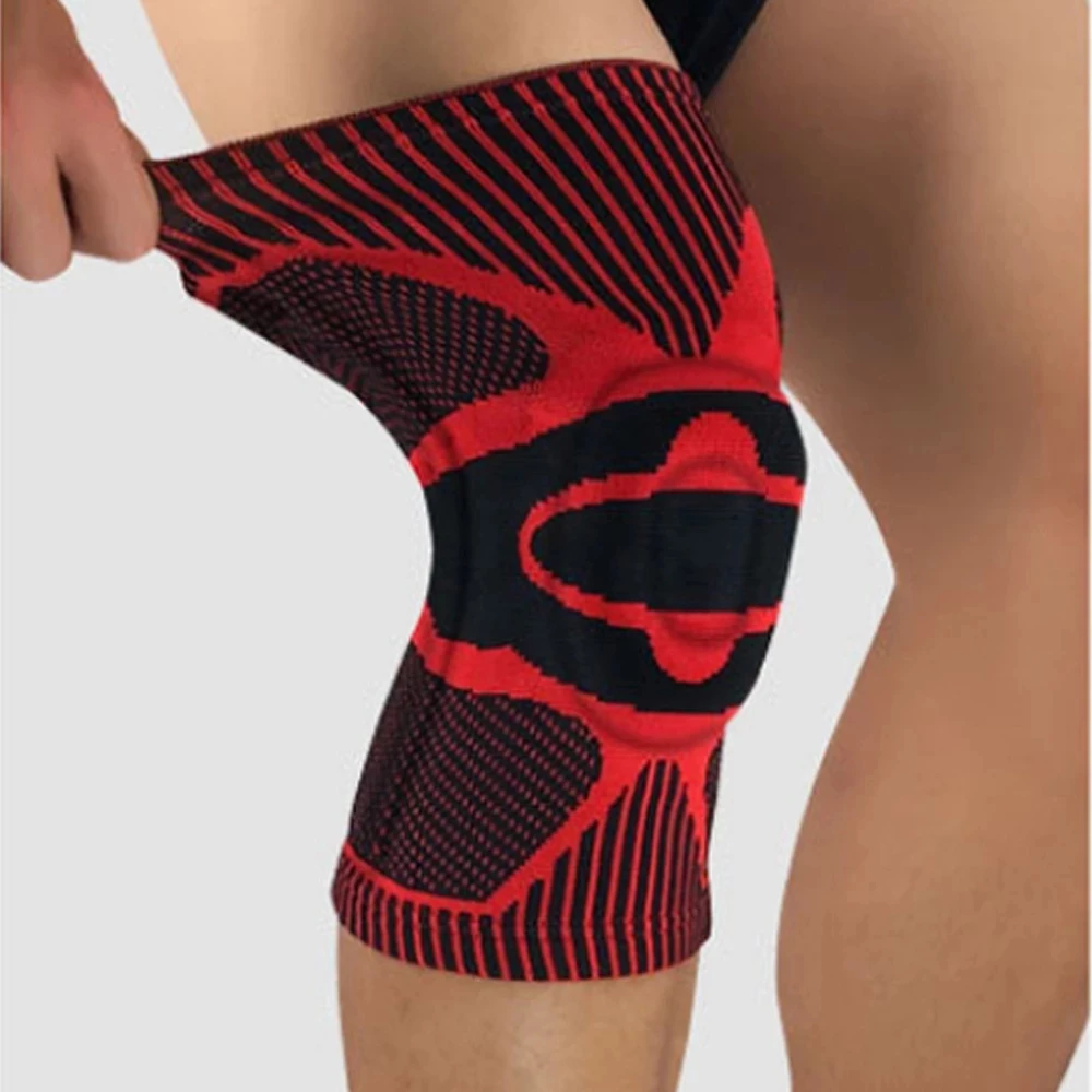 1pcs New Compression Knee Sleeve Best Knee Brace Pads Support Running Crossfit Basketball Workout Sports Kneepads