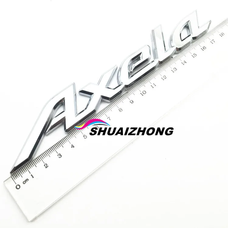 Axela Atenza 323 Demio ABS 3D Car Styling Auto Accessories Auto Car Rear Trunk Number / Letter Logo Badge Emblem Stickers Decals