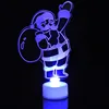 LED Christmas Decoration Night Lights Flashing Christmas Santa Claus Snowman Xmas Tree Lights Lamp Ornament for New Year Party ► Photo 3/6