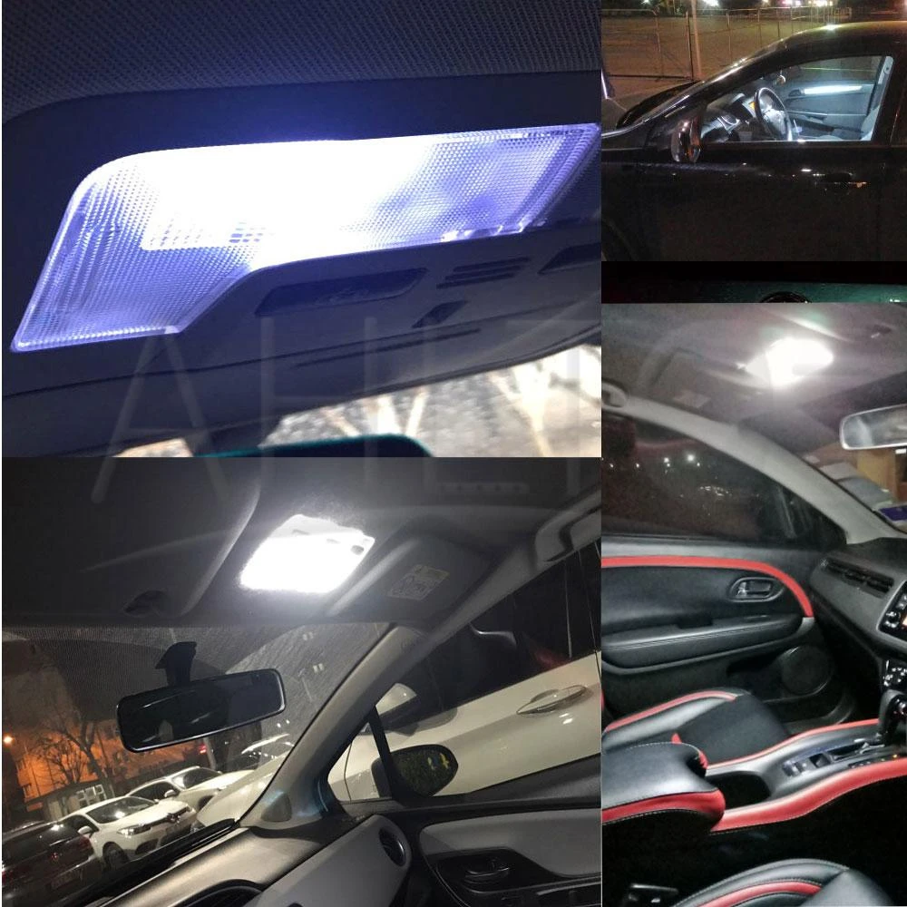 2 шт. белый потолочная лампа LED C5W C10W 5050 9SMD 36 мм/39 мм/41 мм DC12V Автомобильный